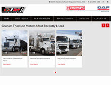 Tablet Screenshot of gtm.com.au