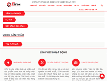 Tablet Screenshot of gtm.vn
